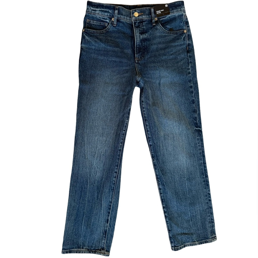 (NWT) Express - Women's Straight Ankle High Rise Jean Size: 6R